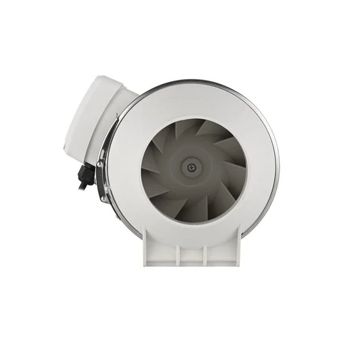 Dexpro DXIF100T 4in Inline Duct Extractor Fan with Timer IPX4 White