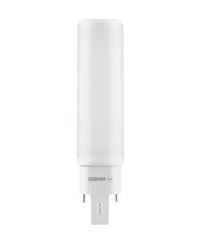 Osram DULUX D/E 6W 4 PIN 3000K Warm White LED PLC Replaces 13w CFL