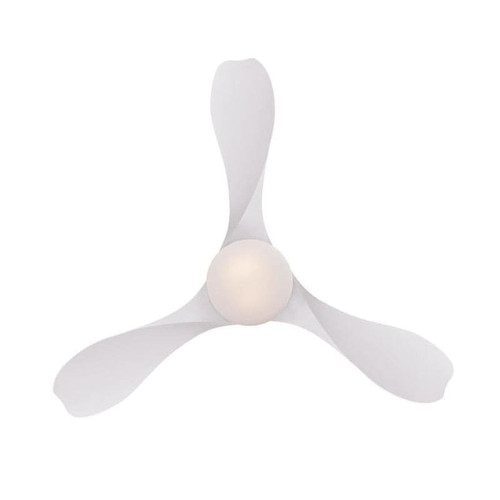 Westinghouse Pierre 132cm Indoor Ceiling fan White finish White ABS Blades Opal Frosted Glass 72253