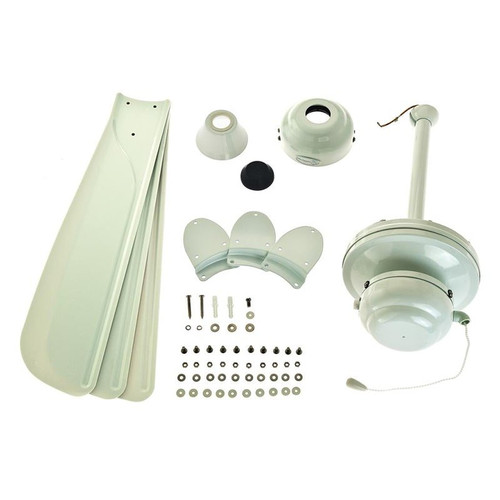 Westinghouse Mountain Gale 132cm (52") Indoor Ceiling Fan - White Finish, White ABS Blades 72423