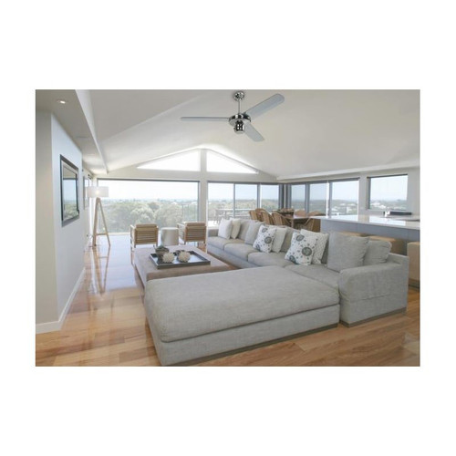 Westinghouse 78263 Industrial Ceiling Fan 122cm / 48" Chrome Finish – Chrome Steel Blades