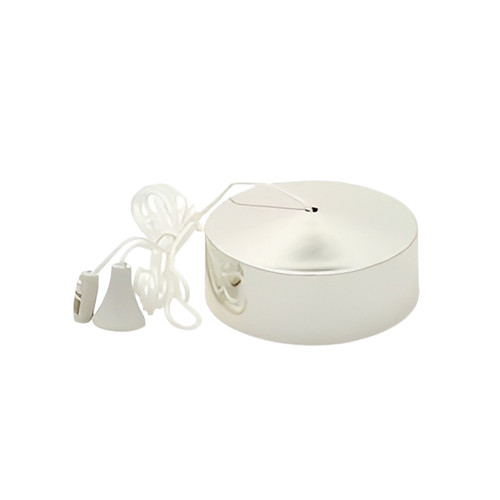 Jeani 707C 6A Chrome Ceiling Pull Cord Switch with White Cord – Bathroom Light Switch