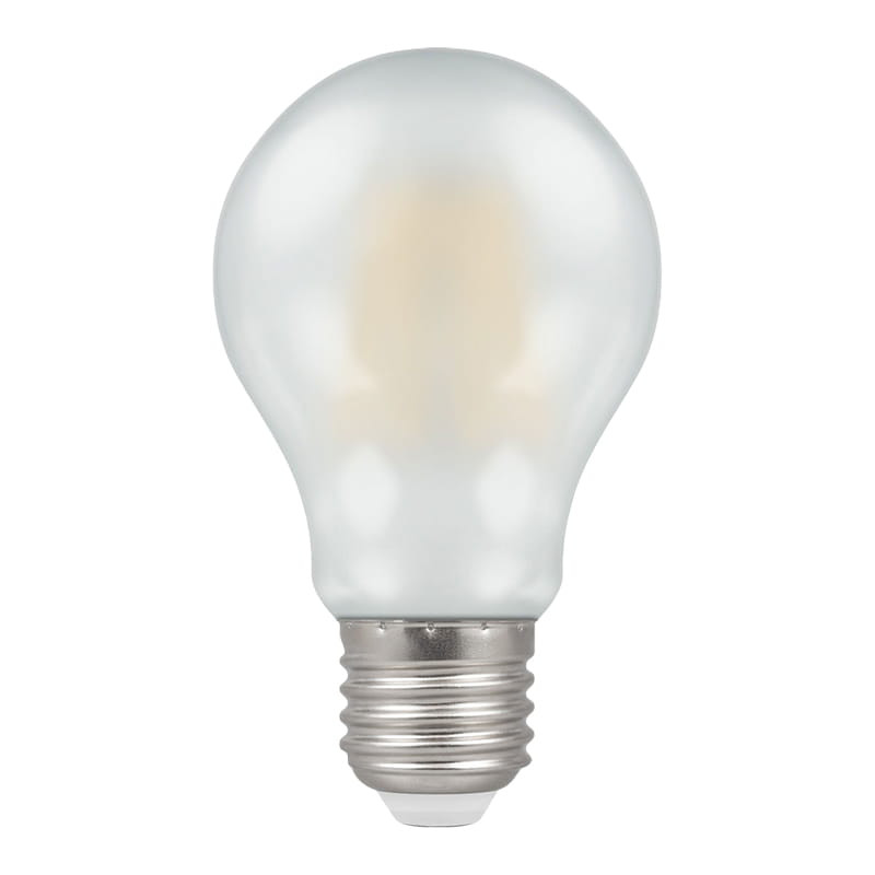 Crompton 5W (40w) 240v ES E27 2700k LED GLS Pearl Light Bulb