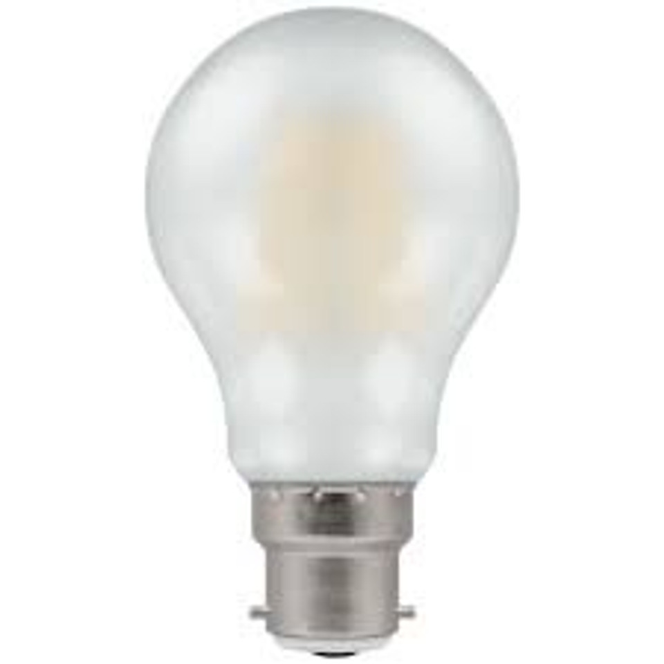 Crompton 7.5W (60w) 240v BC B22 2700k LED Pearl GLS Light Bulb