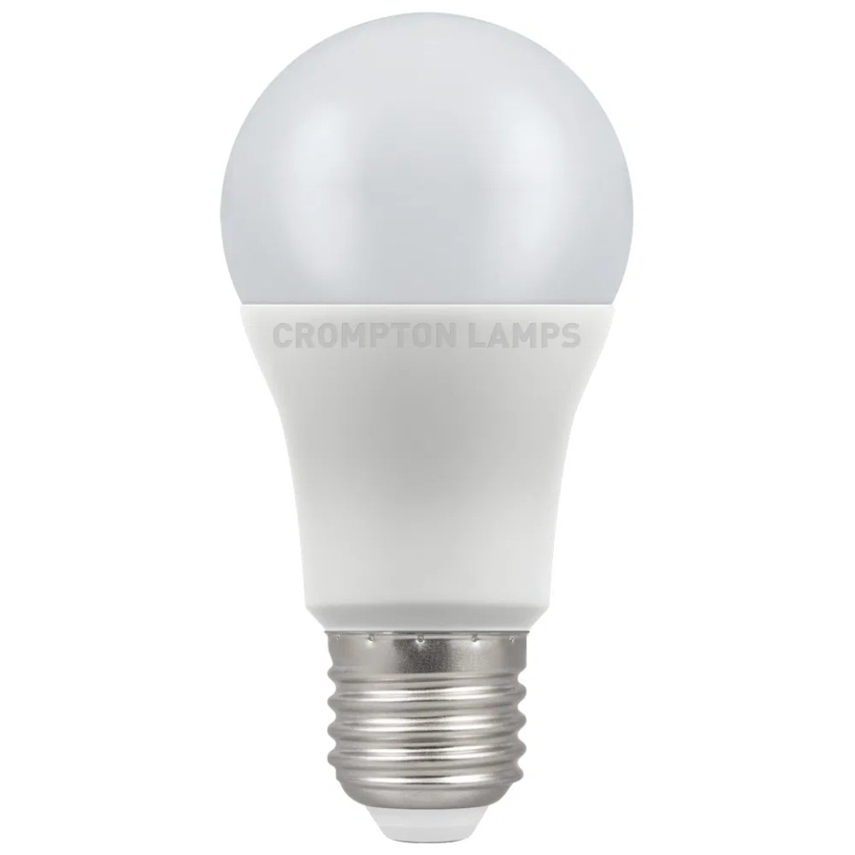 Crompton 11W (75w) 240v ES E27 2700k LED Thermal Plastic GLS Light Bulb