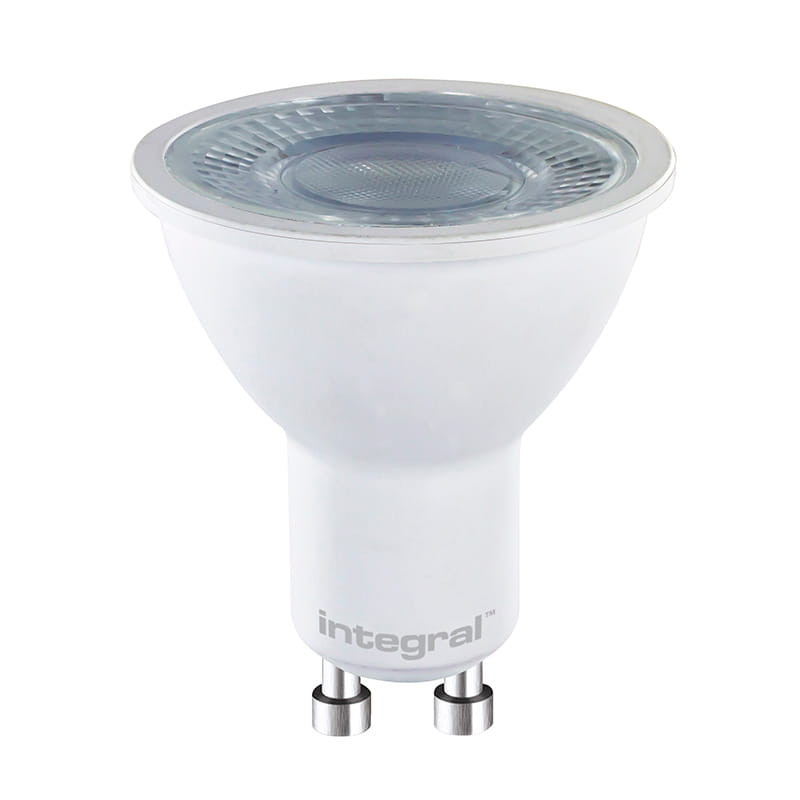 Integral Blue GU10 LED Spotlight Bulb 5W 40° Beam Angle Non-Dimmable 240V ILGU10NN108