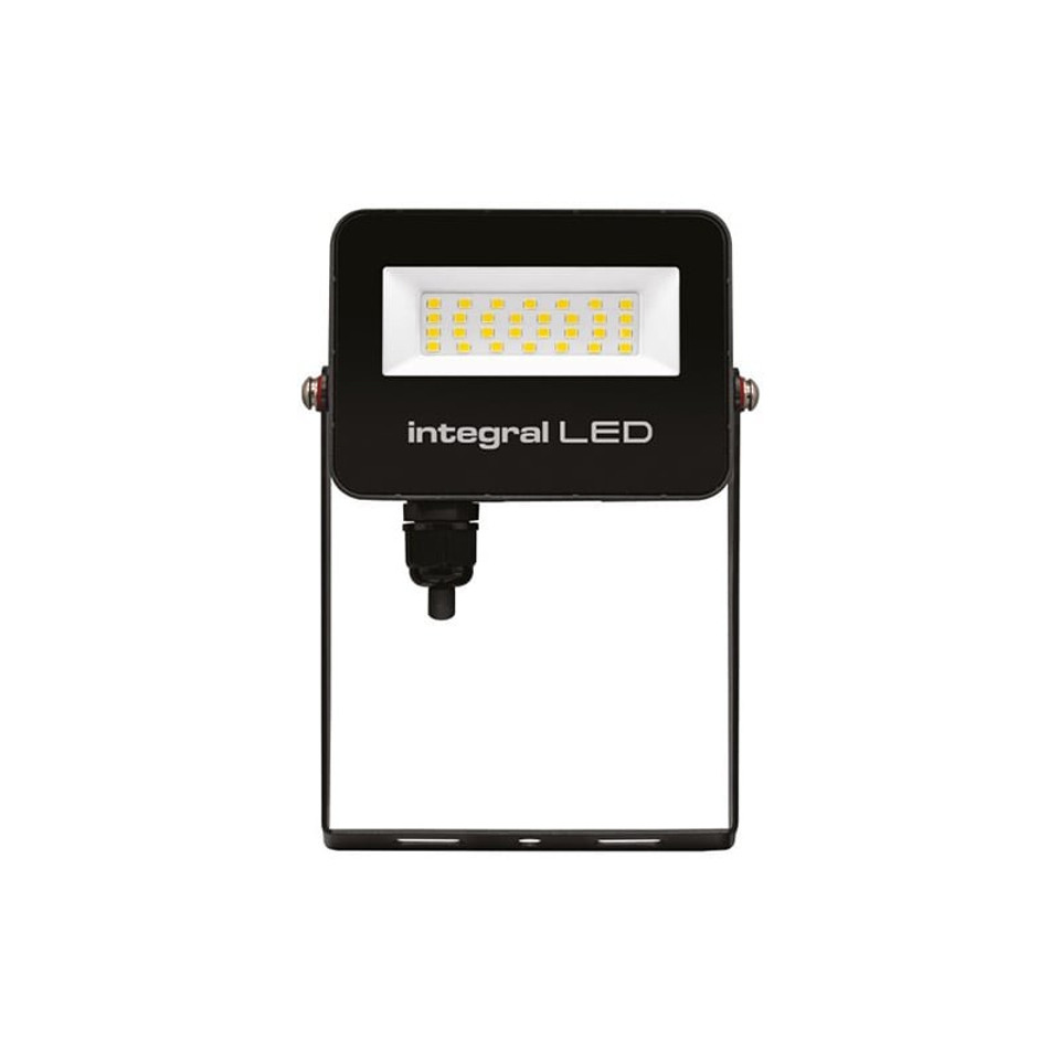 Integral 20W SuperSlim2 LED Floodlight 4000K Cool White IP67 2000 Lumens – Durable & Energy Efficient Outdoor Lighting