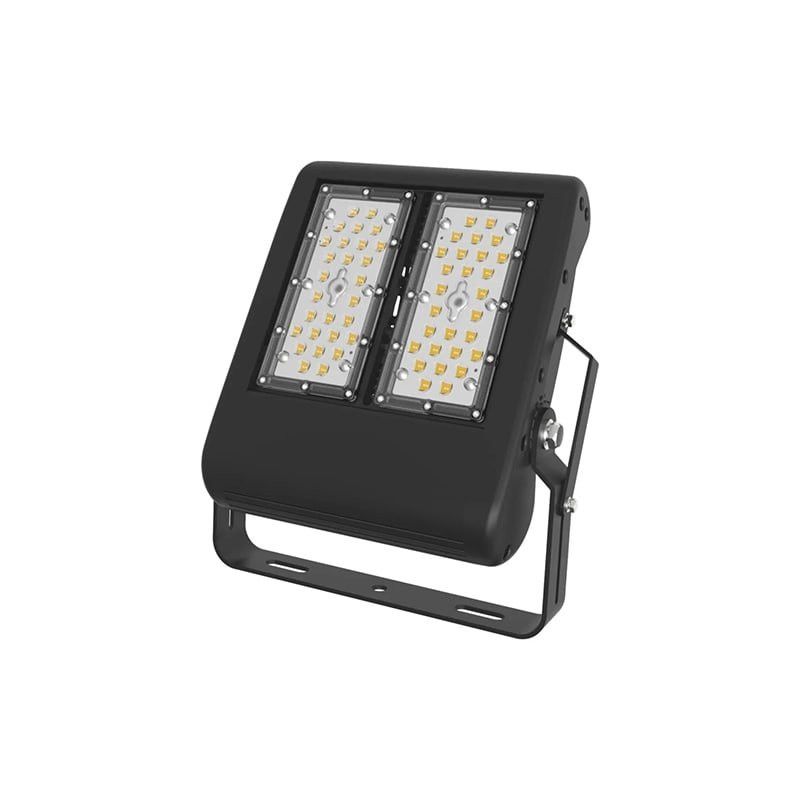 Integral 80W RGBW LED Floodlight – DMX RDM Controlled Industrial Colour Changing Flood Light 120° Beam