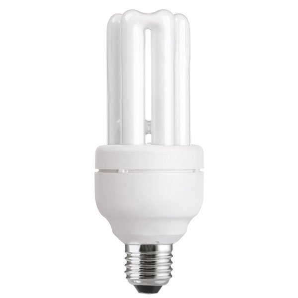 GE Extra Mini Stick Bulb 11W 240V ES E27 Warm White Energy Saving Compact Fluorescent Lamp