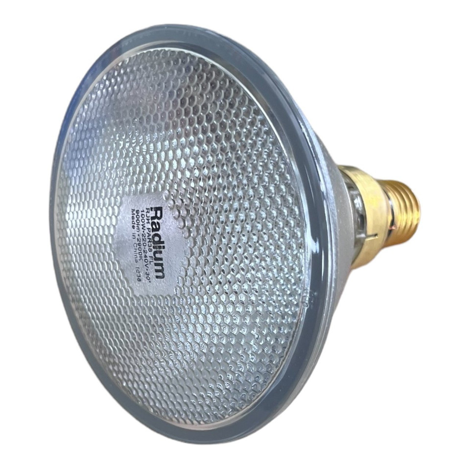 Radium 100W PAR38 Halogen Flood Bulb E27 240V 30° Dimmable Reflector Lamp