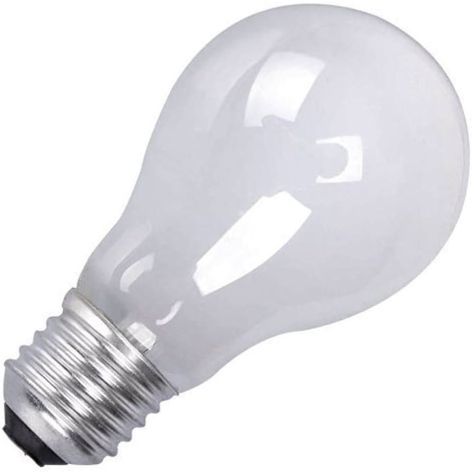 GE Classic 40w 240v ES E27 Pearl Incandescent GLS Rough Service