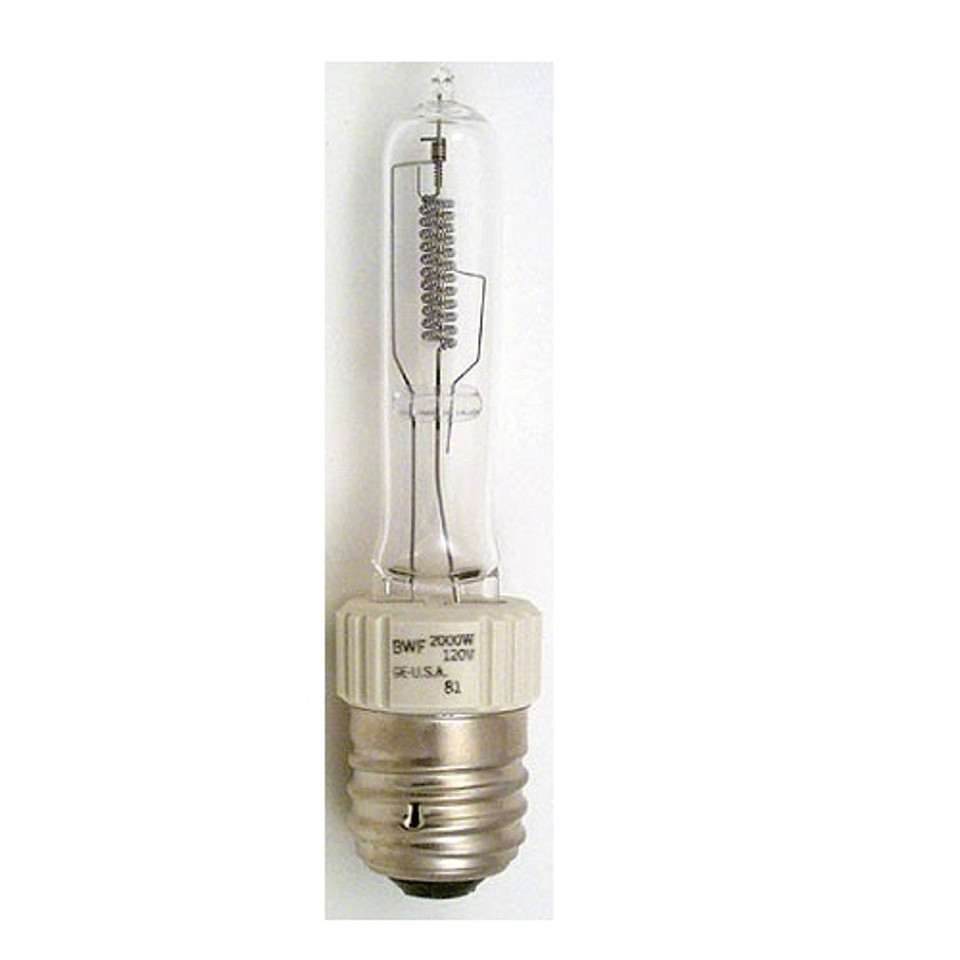 GE BWF Q2000/4CL Quartzline 2000W 120V Mogul 3200k Bulb 88611 / 37086 GE BWF Q2000/4CL Quartzline 2000W 120V Mogul 3200k Bulb 88611 / 37086