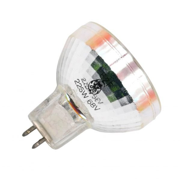 GE Quartzline EZF EZJ 225W 68V GX5.3 MR13 Projector Lamp Bulb 15832