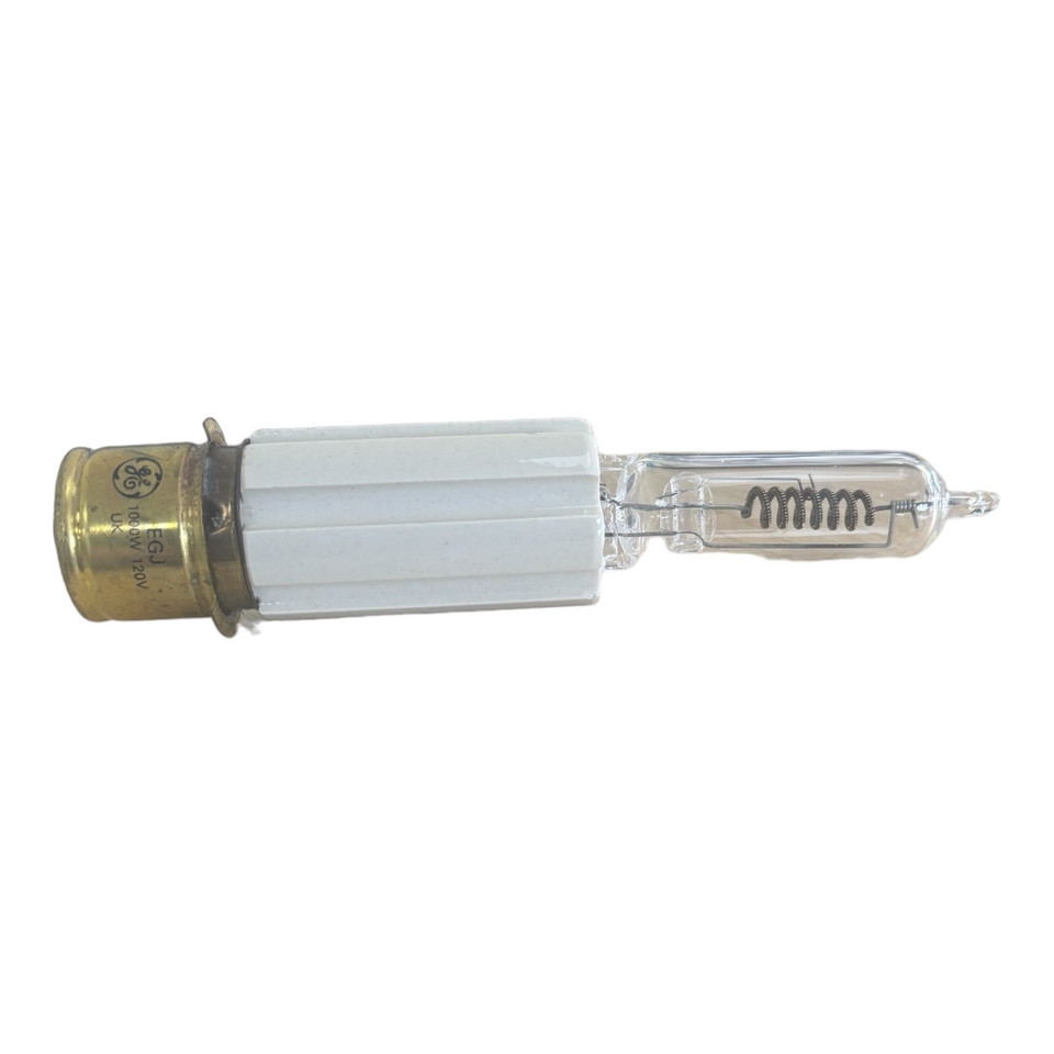GE EGJ Q1000/4CL/P 1000w 120v P28s Lamp 32000K Stage / Studio Lamp Bulb 38853 GE EGJ Q1000/4CL/P 1000w 120v P28s Lamp 32000K Stage / Studio Lamp Bulb 38853