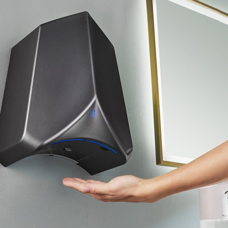 DexPro VE1100W Vayda Elite Ultra High Speed Dual Blade Hand Dryer 1100W White