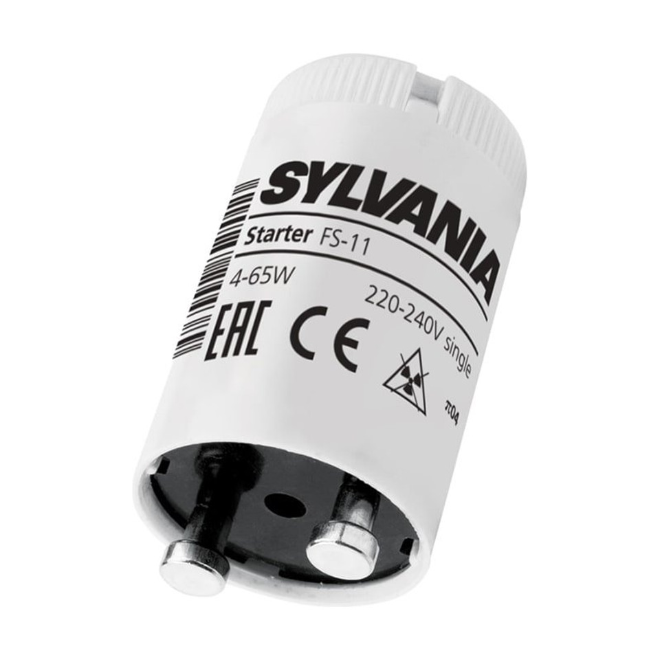 Sylvania FS-11 Universal Fluorescent Starter 4-65W 220-240V – Reliable Tube Starter Switch
