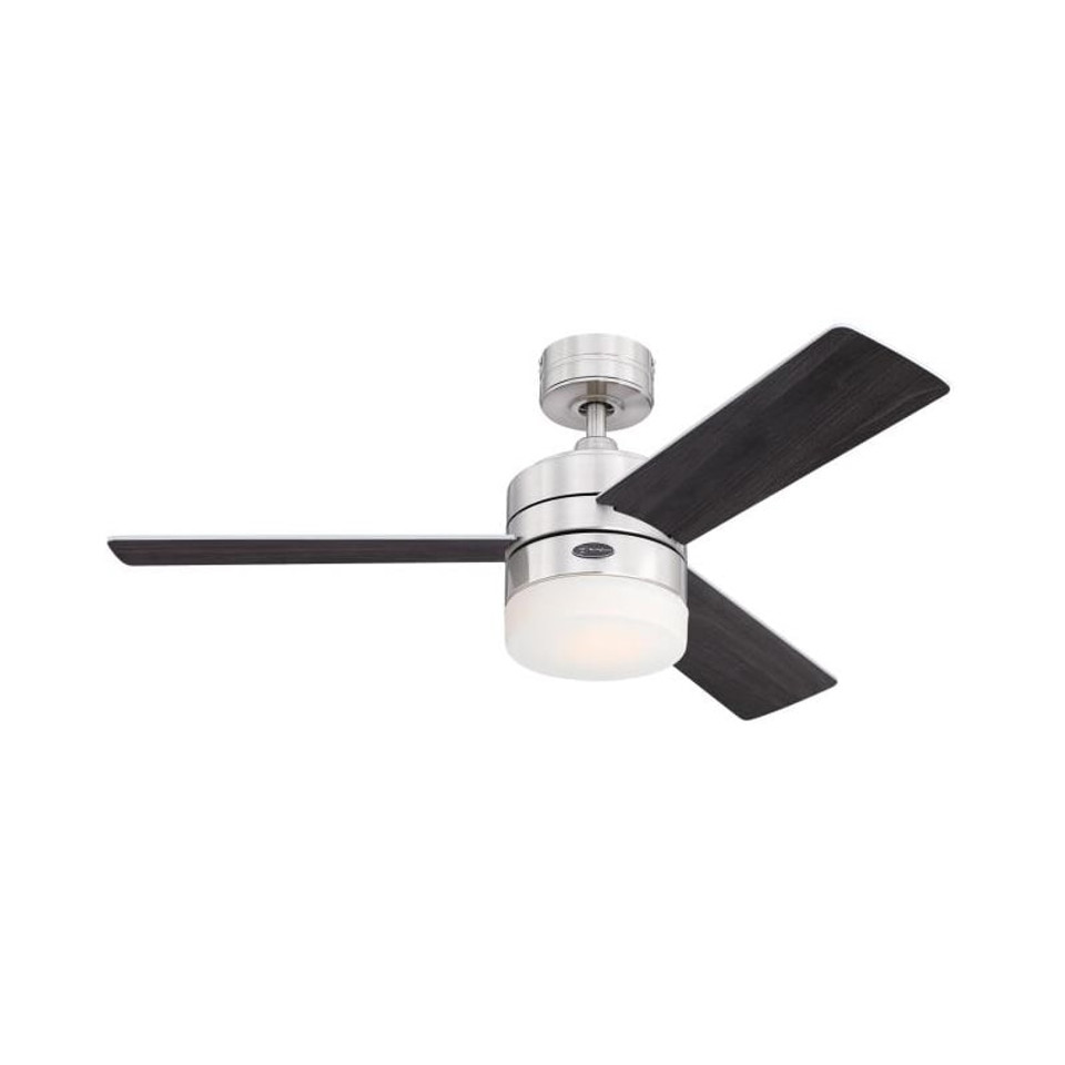 Westinghouse Alta Vista 105 cm LED Ceiling Fan 73060 – Satin Chrome with Light & Remote