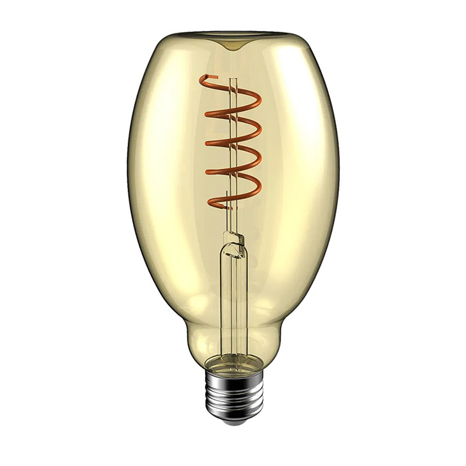 Crompton LED Aureum Tumbler G90 4W E27 Golden 1800K Decorative Bulb 22034