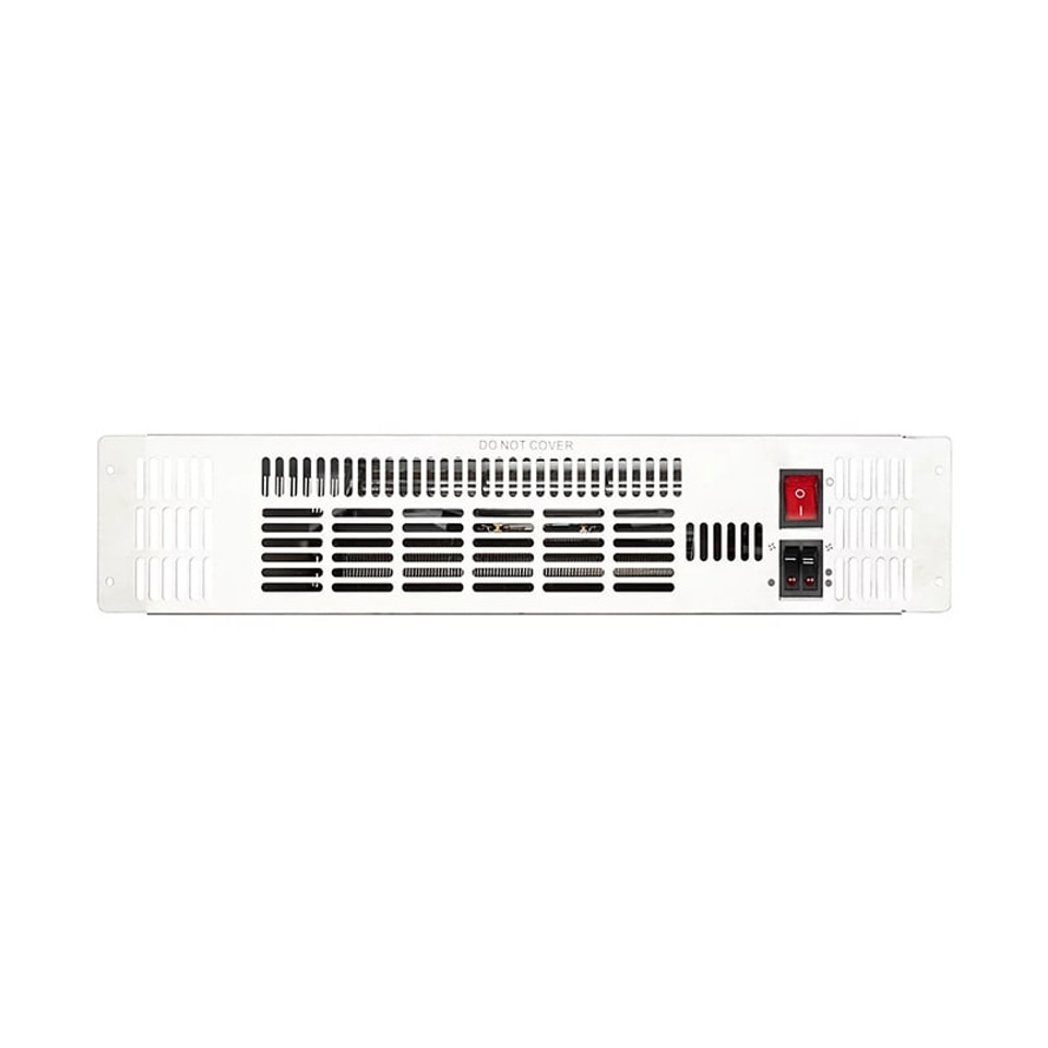 TCP plinth heater TBYPLINHEATJKPH12NTL showing airflow vents and control module TCP plinth heater TBYPLINHEATJKPH12NTL showing airflow vents and control module