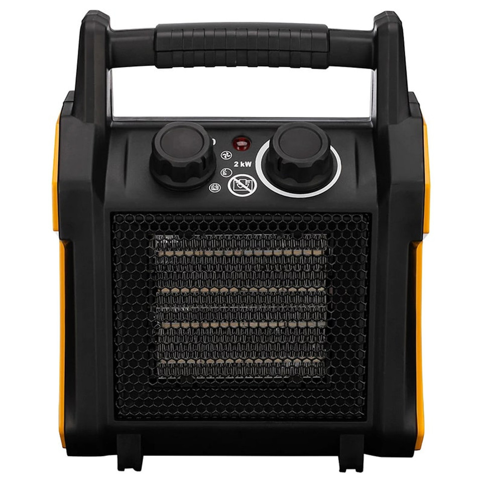 TCP 2kW Tough & Compact Portable Electric Heater – Industrial Design & Fast Heat