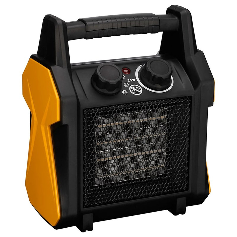 TCP 2kW Tough & Compact Portable Electric Heater – Industrial Design & Fast Heat