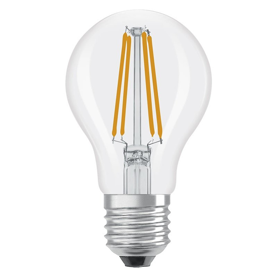 LEDVANCE Classic A 5.9W E27 2700K Clear LED Filament GLS Dimmable