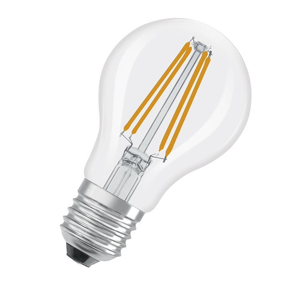 LEDVANCE Classic A 5.9W E27 2700K Clear LED Filament GLS Dimmable