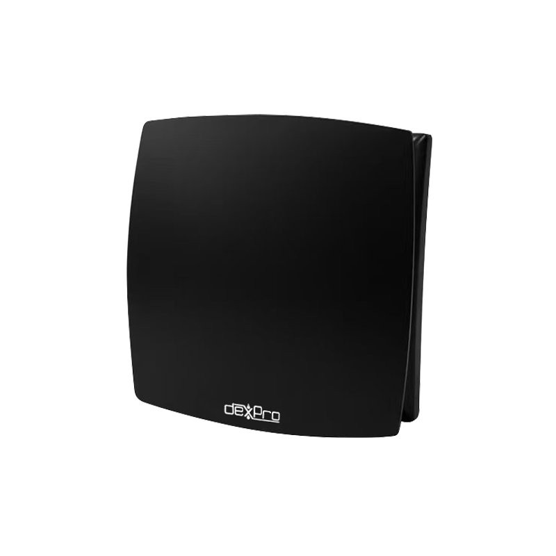 Dexpro DXF100BTX5 4in IPX5 Zone 1 Extractor Fan with Timer Matt Black