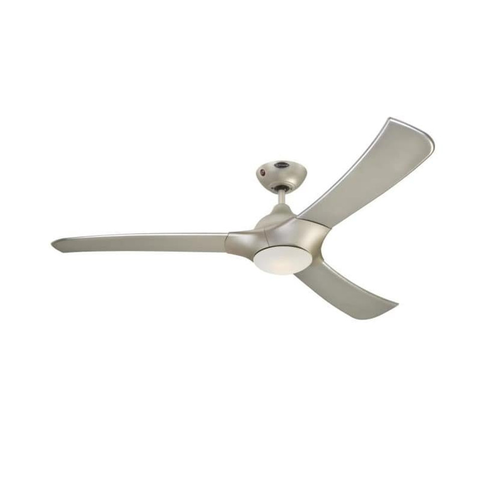 Westinghouse Techno 132cm Indoor Ceiling Fan Titanium Finish Titanium ABS Blades Opal Frosted Glass 78270