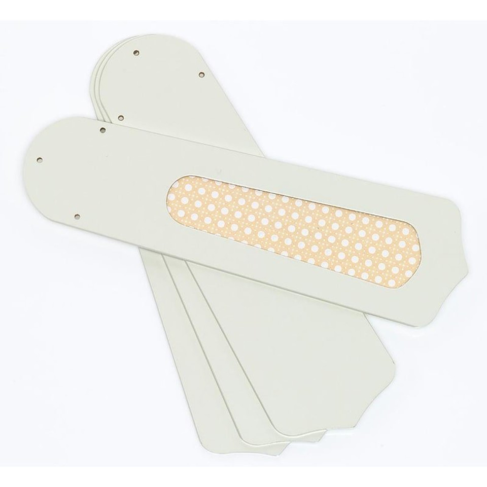 Westinghouse 78324 Princess Trio 42" White with Polished Brass Finish Ceiling Fan With Lights