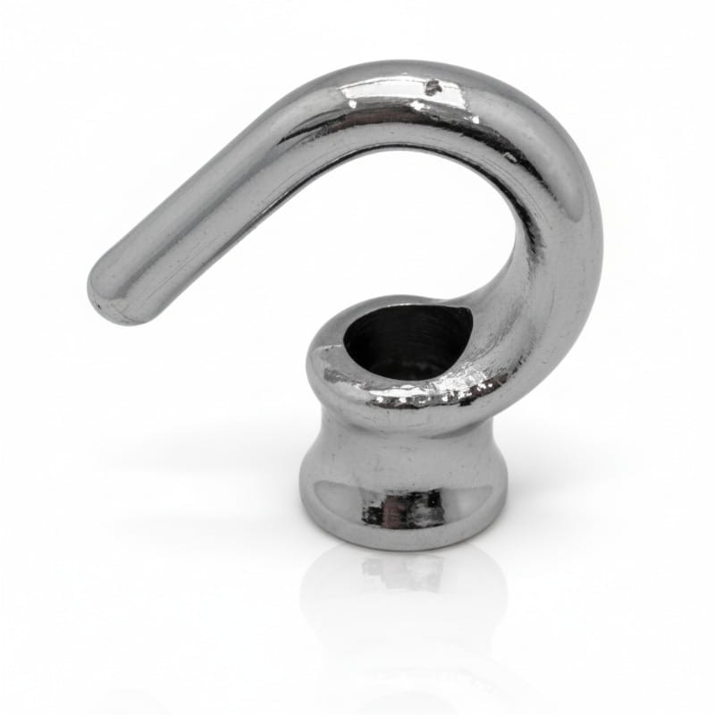Jeani 404C Chrome Ceiling Hook 1/2" Male Thread Lighting Suspension Hook