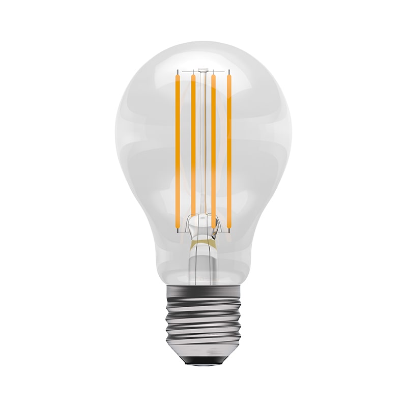 Bell Lighting 6w 240v ES LED Filament GLS Clear 4000k Dimmable 60052