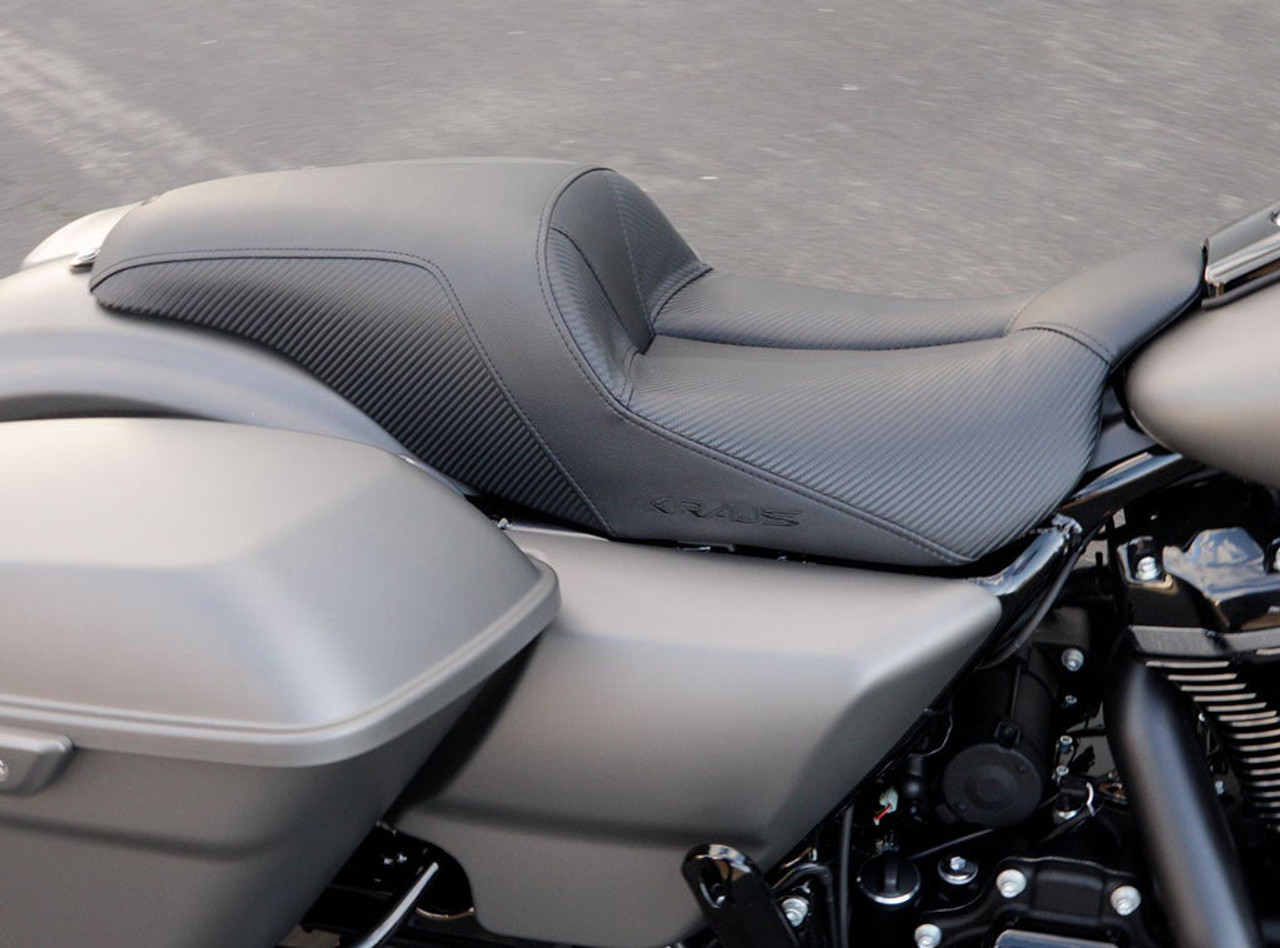 Kraus Moto Harley Touring Pro Series Seat | Kraus Moto
