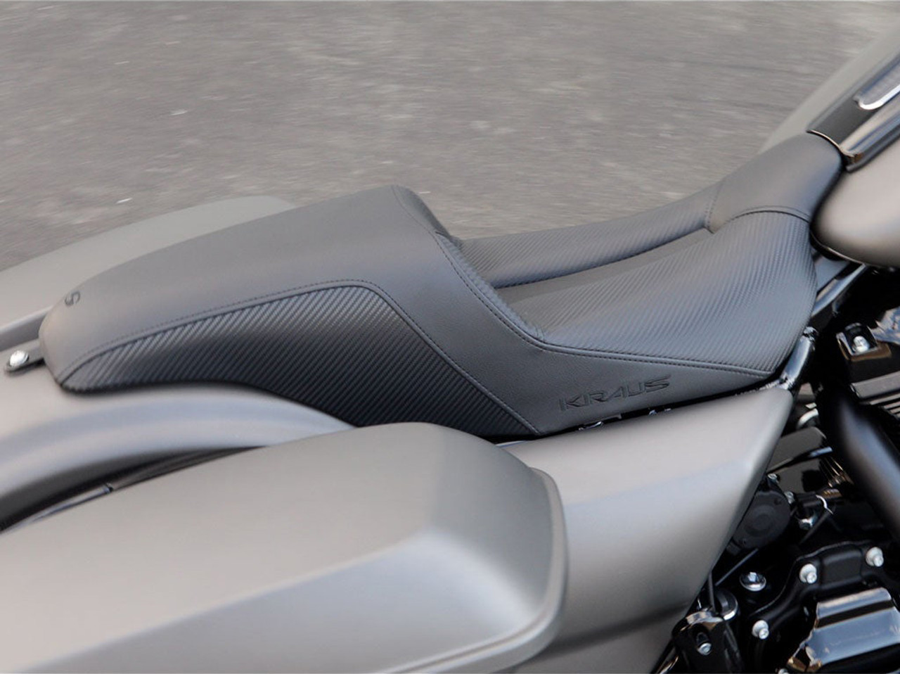 Kraus Moto Harley Touring Pro Series Seat | Kraus Moto