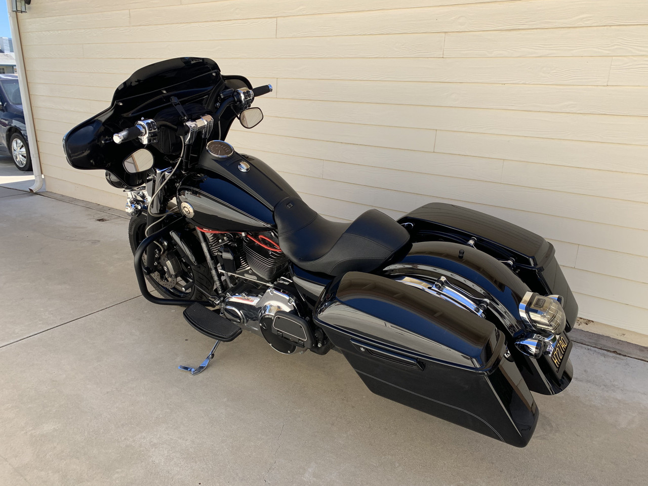 FM Fly Moto Style Bars for Stock Harley Hand Controls