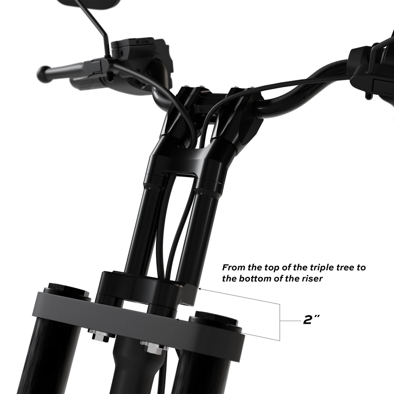 Raptor 1.5-Inch Softail FXR Pull Back Plate | Kraus Moto