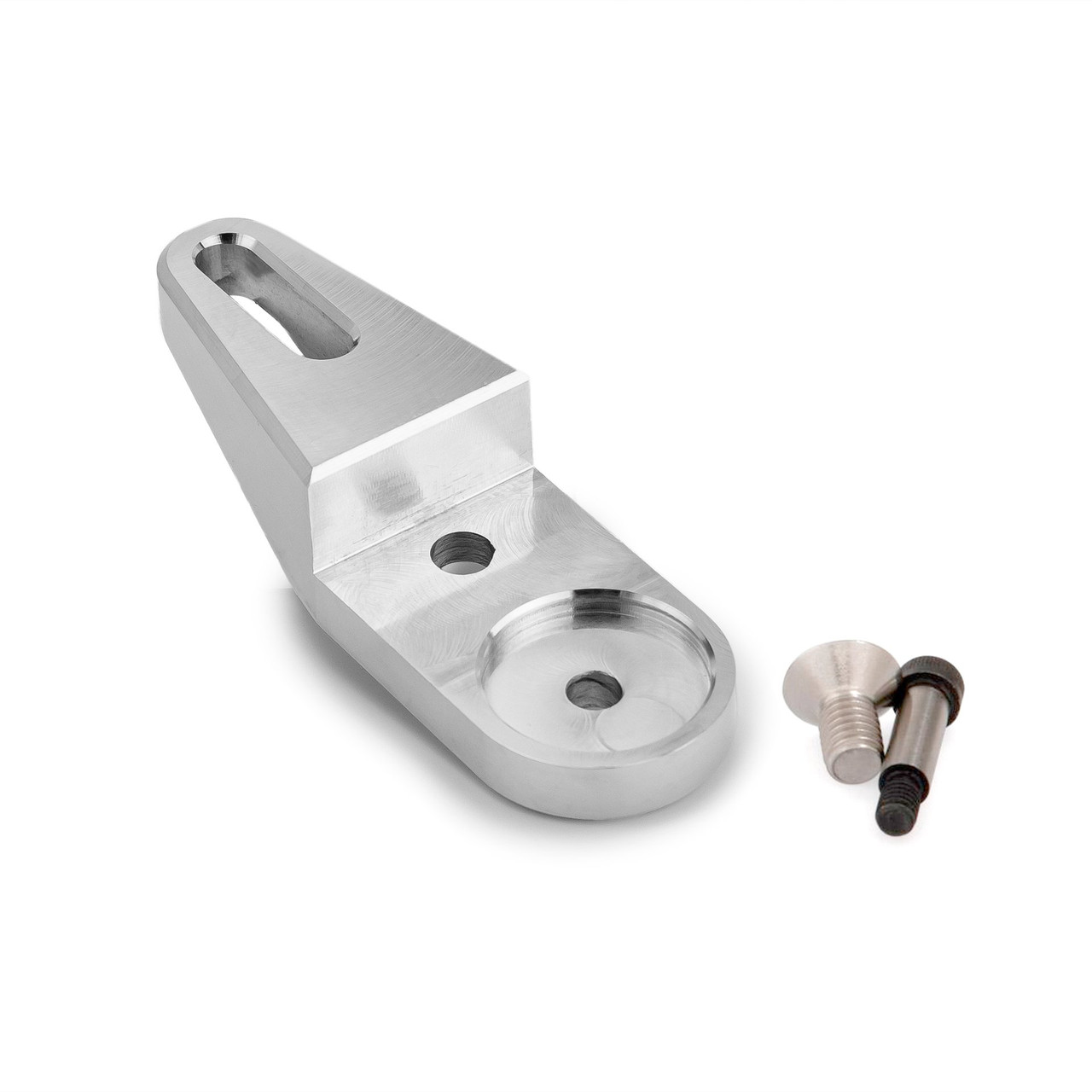 Product Image of Dynamoto SP Bottom Headlight Mount with Machine Finish.