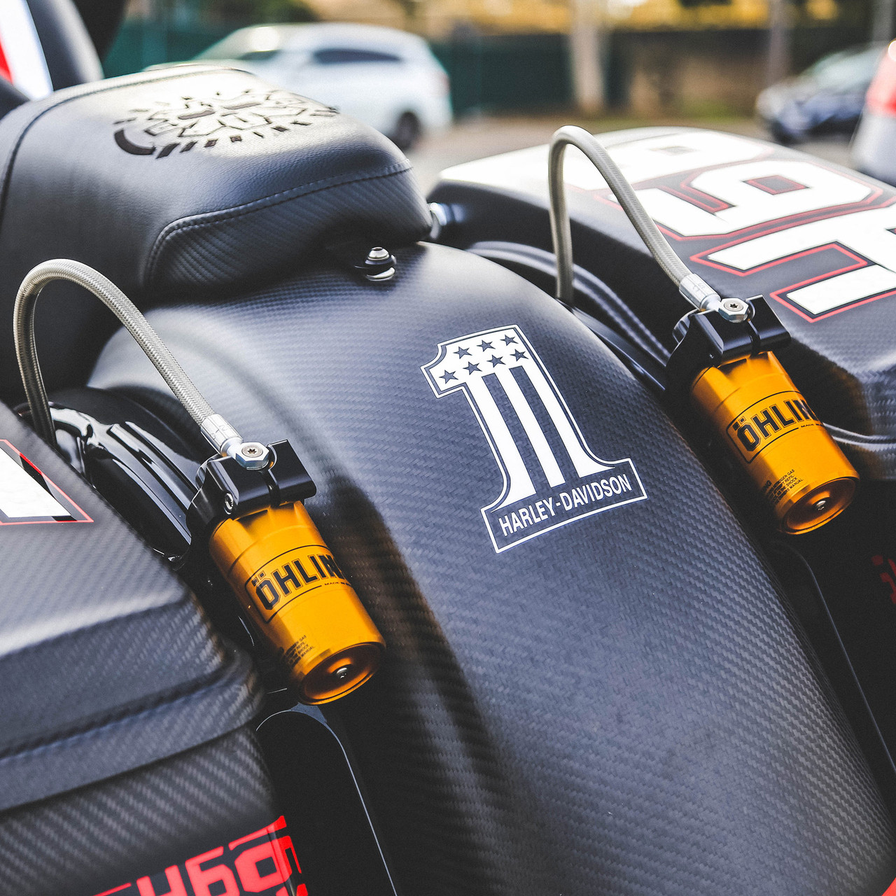 Ohlins Harley Twin Bagger Shocks HD 044