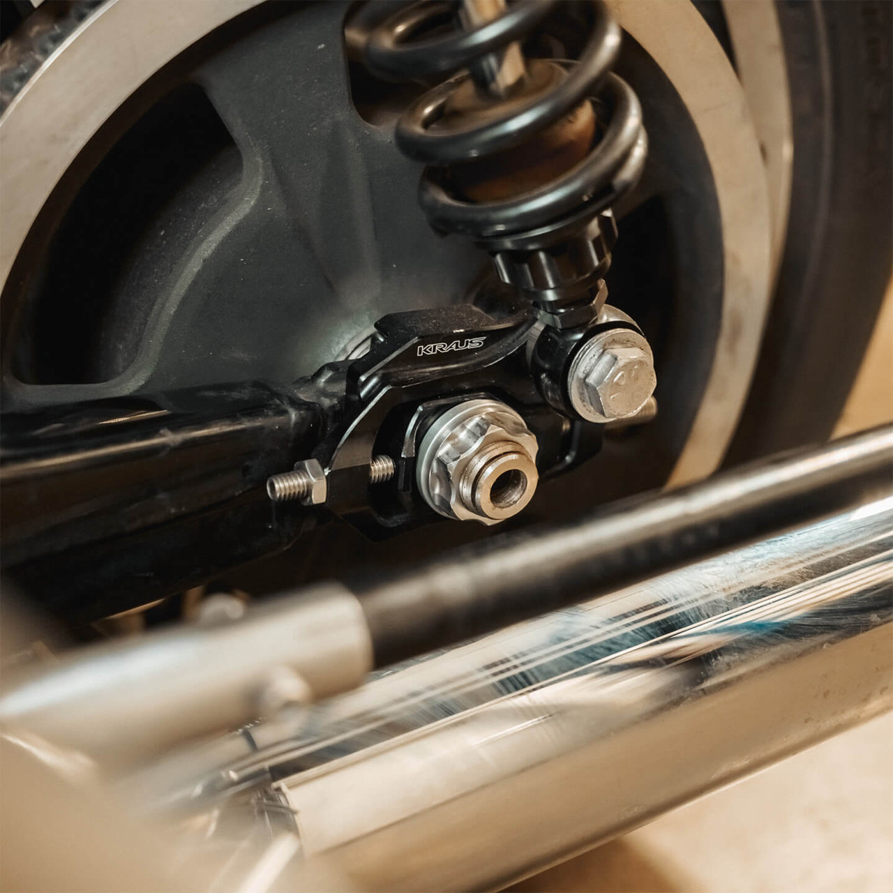 Vector One Flushline Rear Axle Adjuster | Kraus Moto