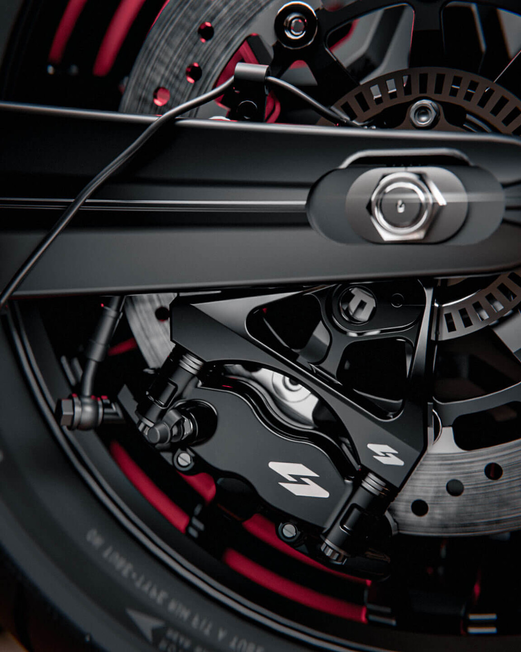 Rear Radial Caliper Mount (Indian)