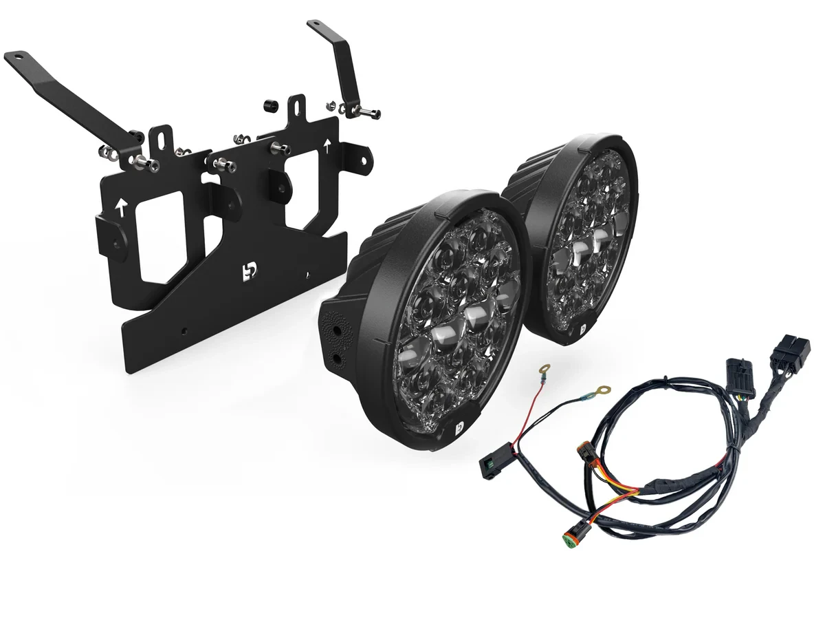 DENALI D14 Destroyer Headlight Kit  ('15-'23 Road Glide)