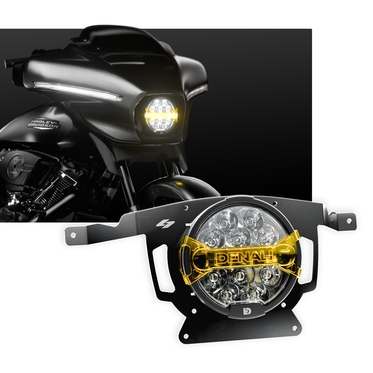 Ace-One Light Kit  - With Denali Lighting ('24+ Street Glide)