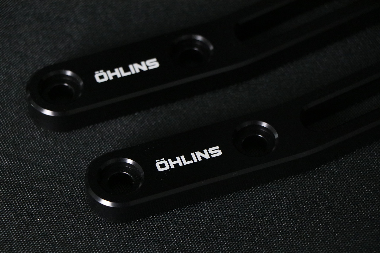 Ohlins Blackline Remote Reservoir 12"  Rear Shocks | HD 050