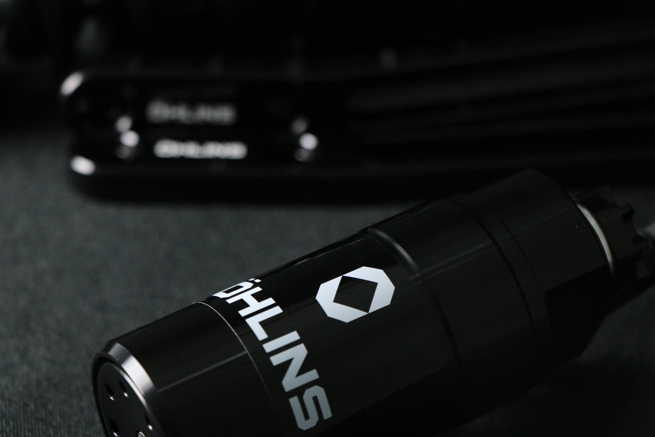 Ohlins Blackline Remote Reservoir 12"  Rear Shocks | HD 050