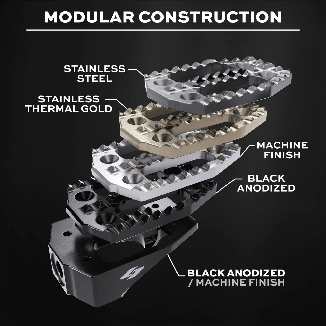 EXO Pegs - M8 Softail