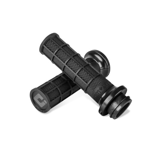 V-Twin Lock-On Hart-Luck Waffle Grip Set