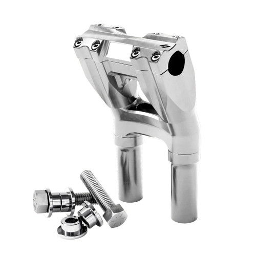 Kraus Isolated & Kickback Risers (Bagger, 18+ Softail)