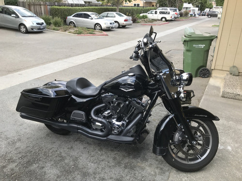 Kraus Isolated & Kickback Risers (Bagger, 18+ Softail)