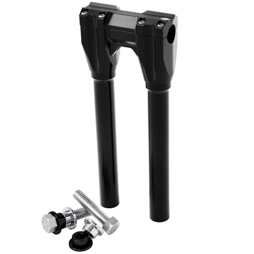 Kraus Isolated & Kickback Risers (Dyna, Pre-18 Softail, FXR, Sportster)