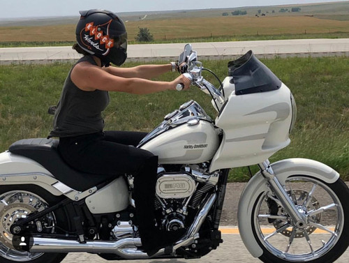 Kraus Isolated & Kickback Risers (Dyna, Pre-18 Softail, FXR, Sportster)